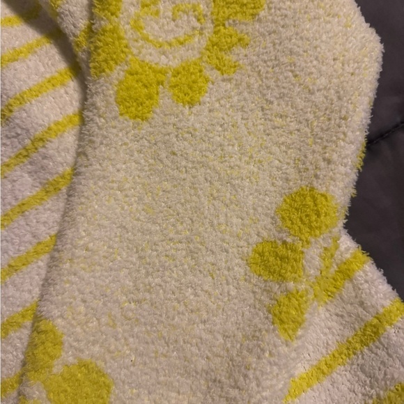 Francesca's Collections White and Yellow Striped Sweater - Picture 2 of 4